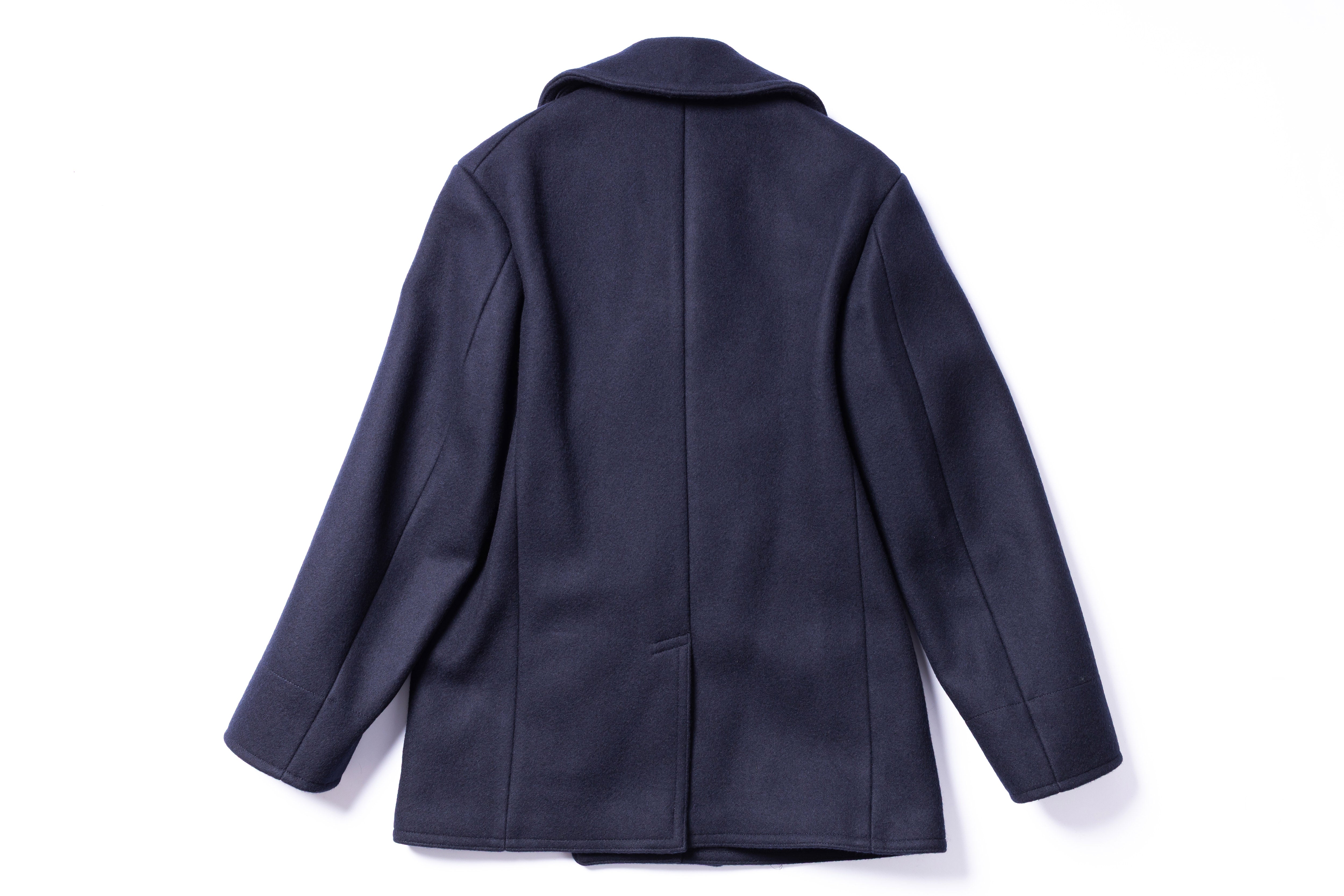 BUZZ RICKSON'S - U.S. Navy Pea Coat in Navy