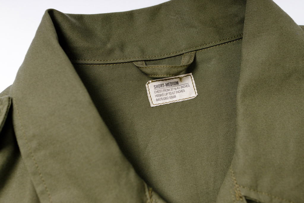 Us Army Tropical Jacket Label 