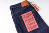 FULLCOUNT Clean Straight Jeans One Wash Folded Back