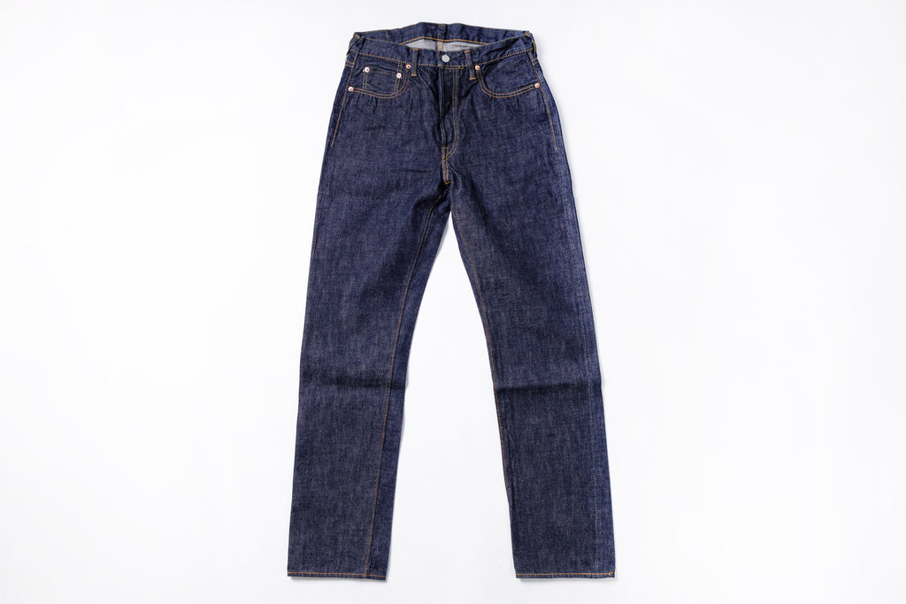 FULLCOUNT Clean Straight Jeans One Wash Front View