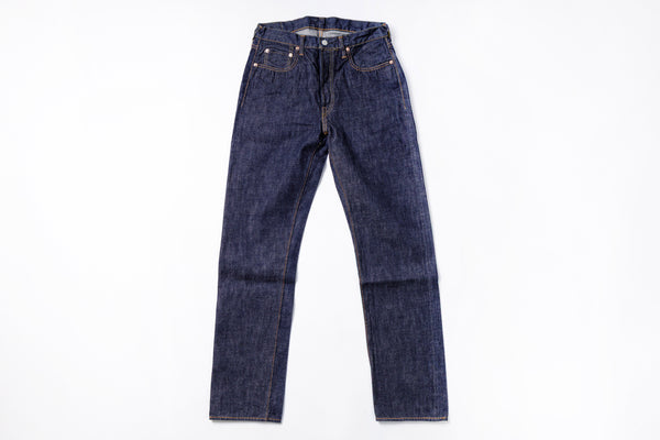 FULLCOUNT Clean Straight Jeans One Wash Front View