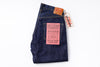 Wide Straight Jeans One Wash Dark Indigo Folded View