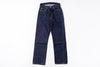 Dark Indigo Wide Straight Jeans One Wash Front View