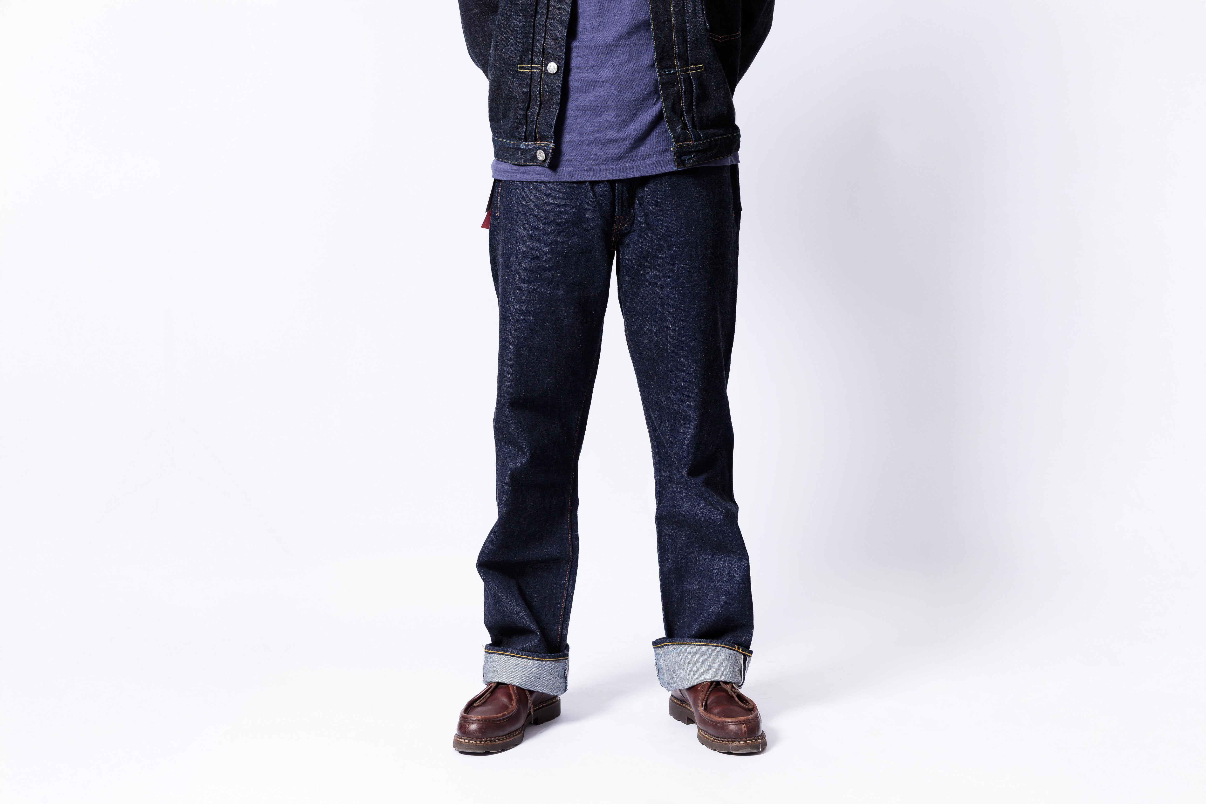 FULLCOUNT - 0105W 13.7oz Wide Straight Jeans One Wash