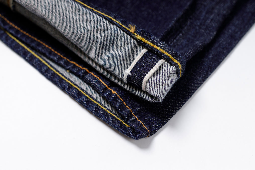 FULLCOUNT Wide Straight Jeans One Wash Selvedge ID