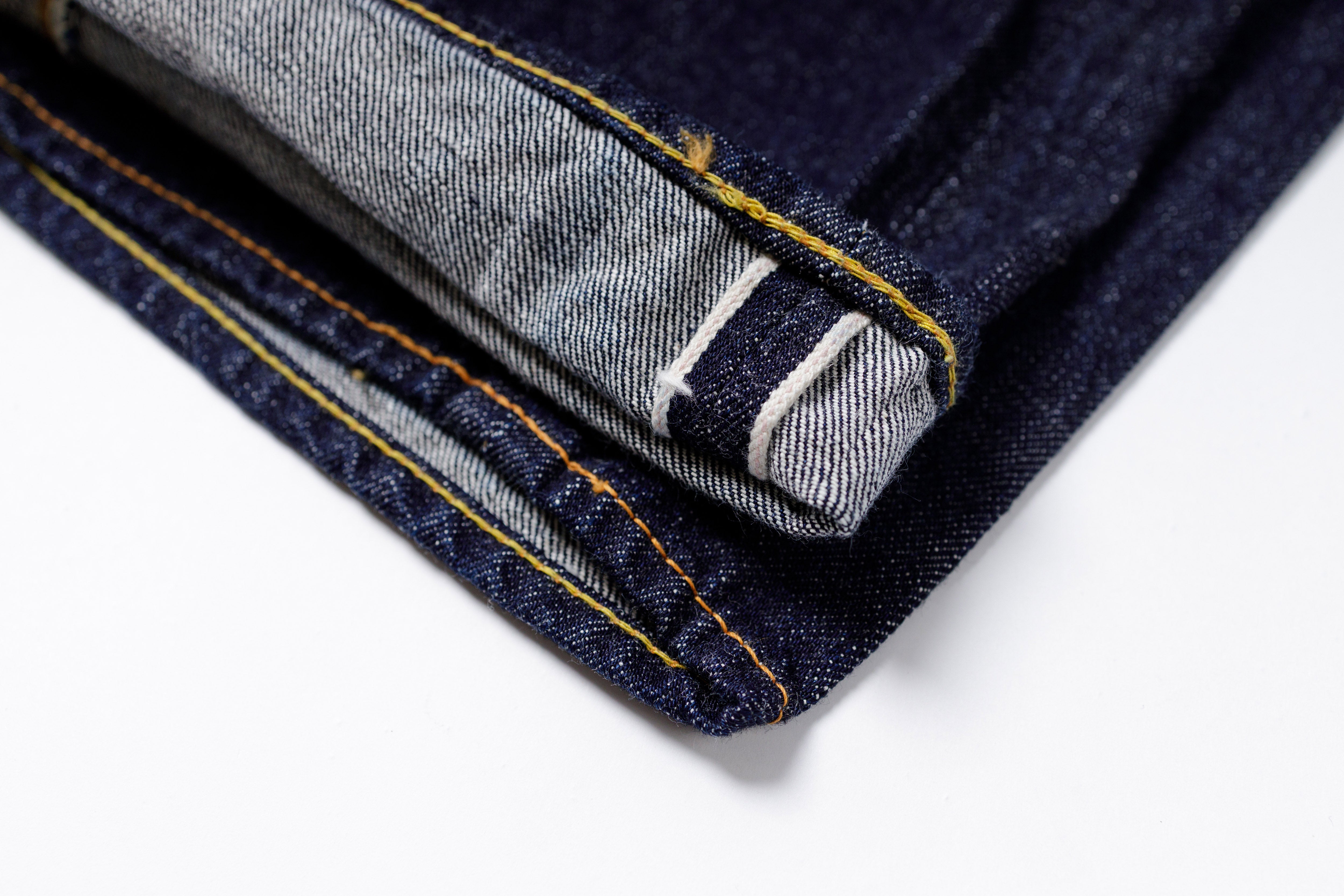 FULLCOUNT Wide Straight Jeans One Wash Selvedge ID