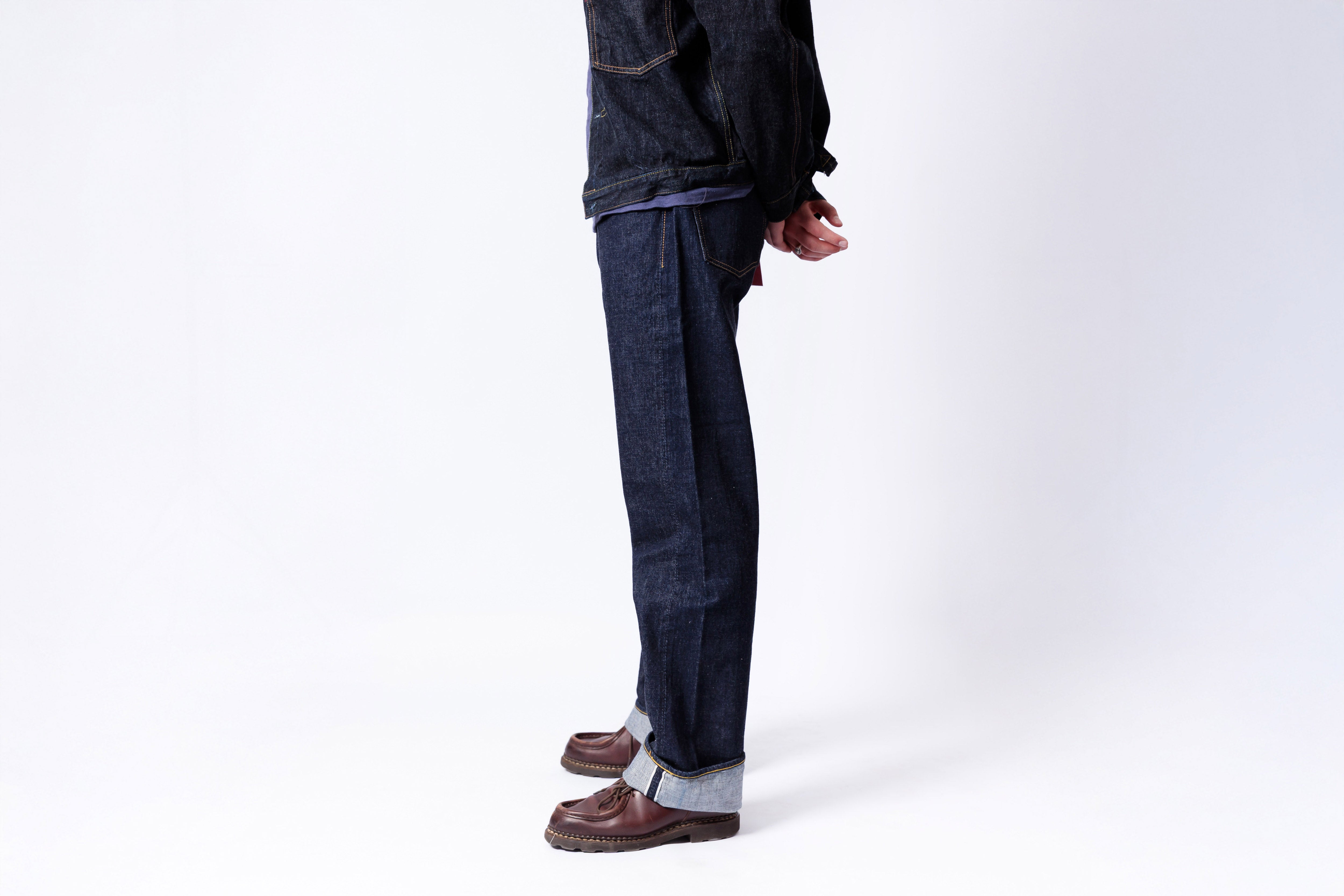 FULLCOUNT - 0105W 13.7oz Wide Straight Jeans One Wash