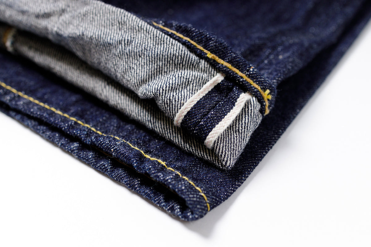 FULLCOUNT - 1108W 13.7oz Slim Straight Jeans One Wash Selvedge ID View