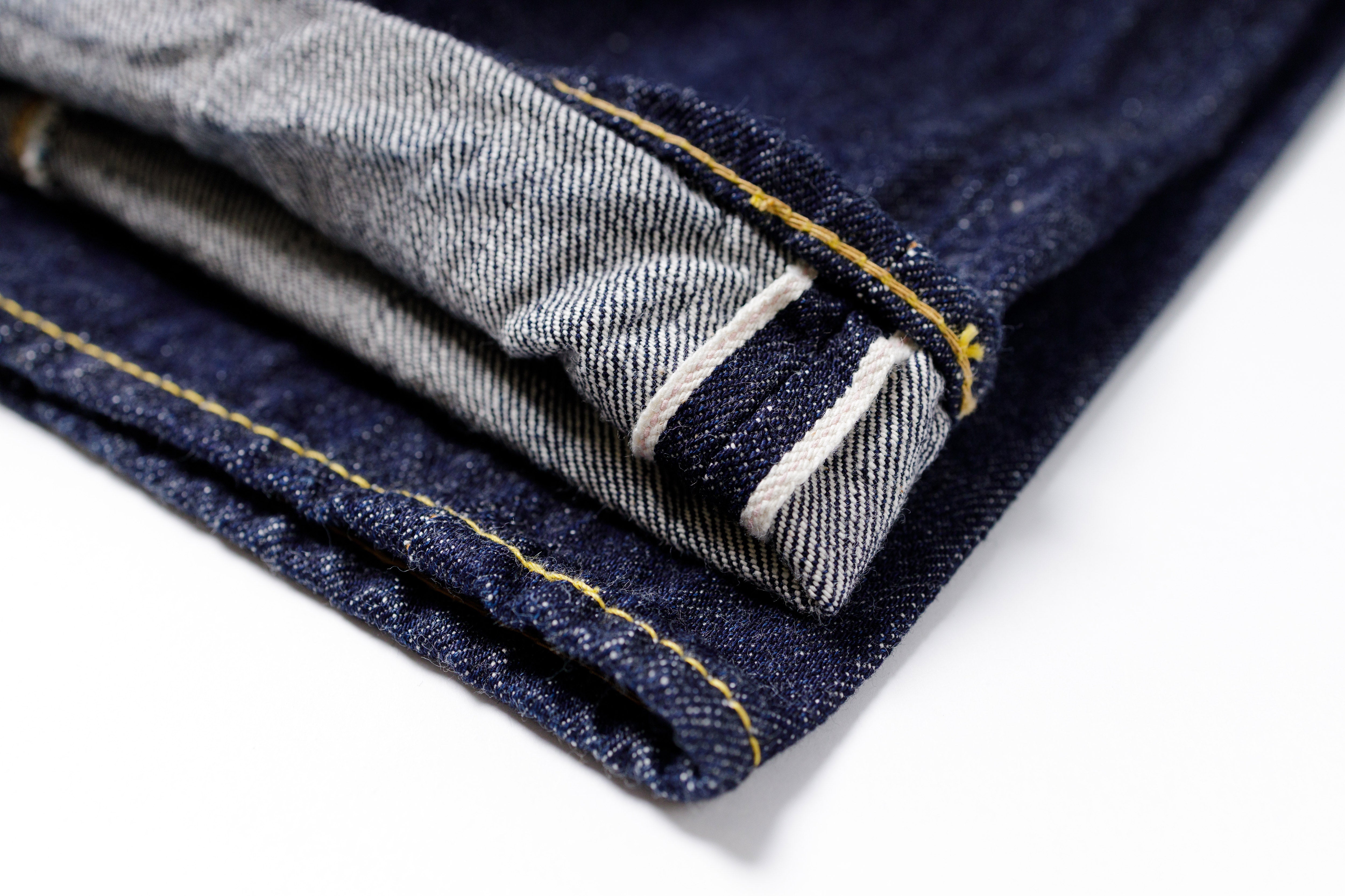FULLCOUNT - 1108W 13.7oz Slim Straight Jeans One Wash Selvedge ID View