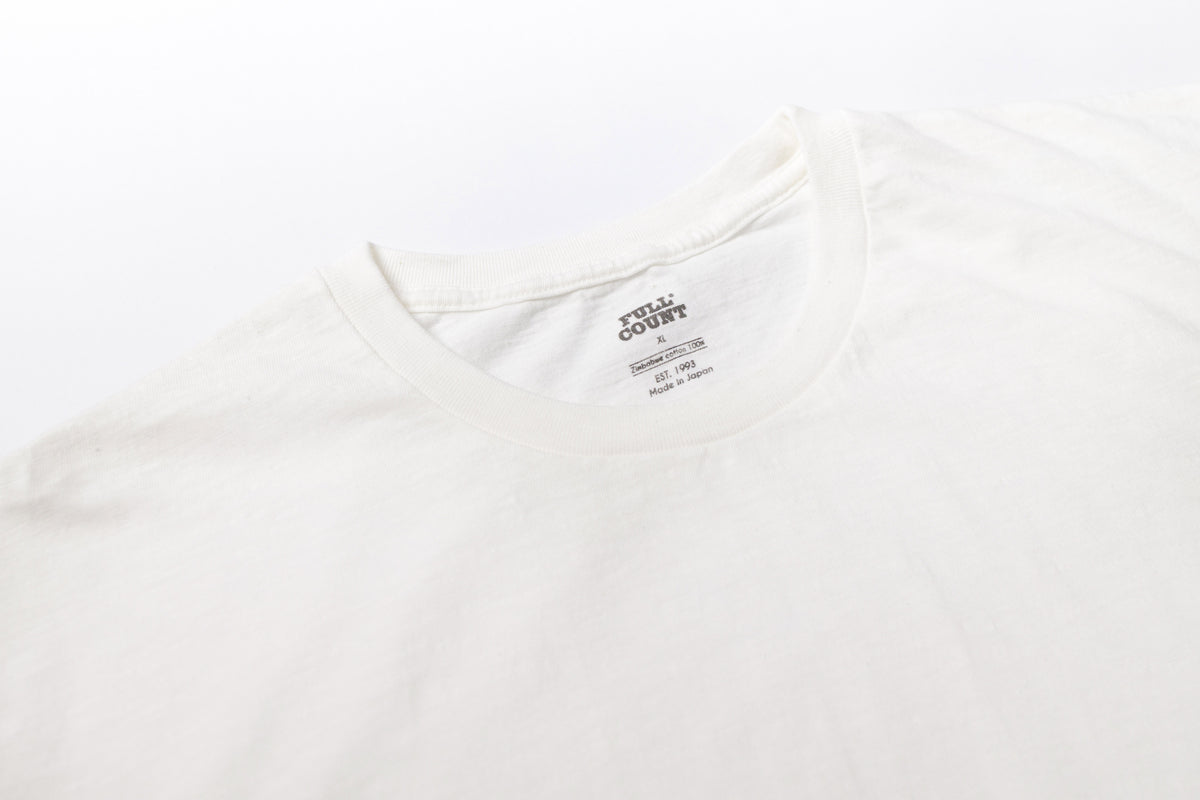 FULLCOUNT -T-Shirt Two-Pack Neck View
