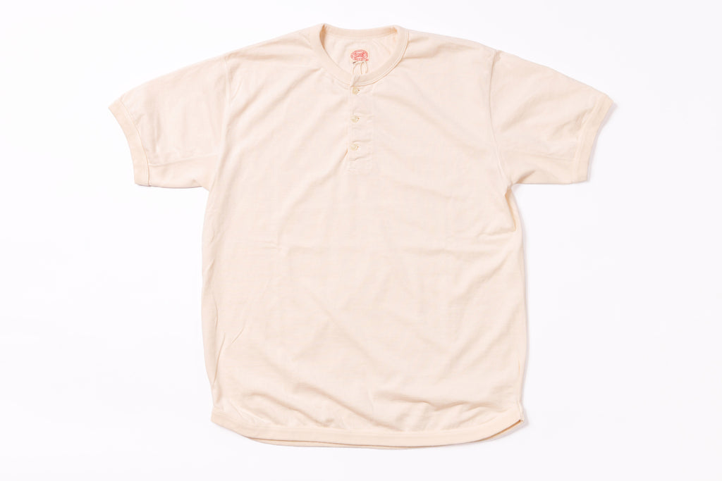 Ecru T-shirt on a white background