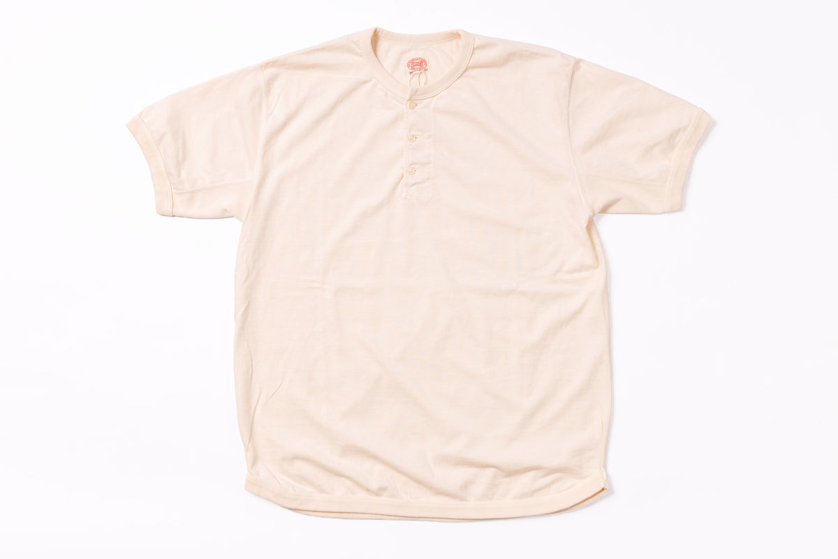 Ecru T-shirt on a white background