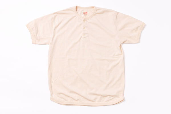 Ecru T-shirt on a white background