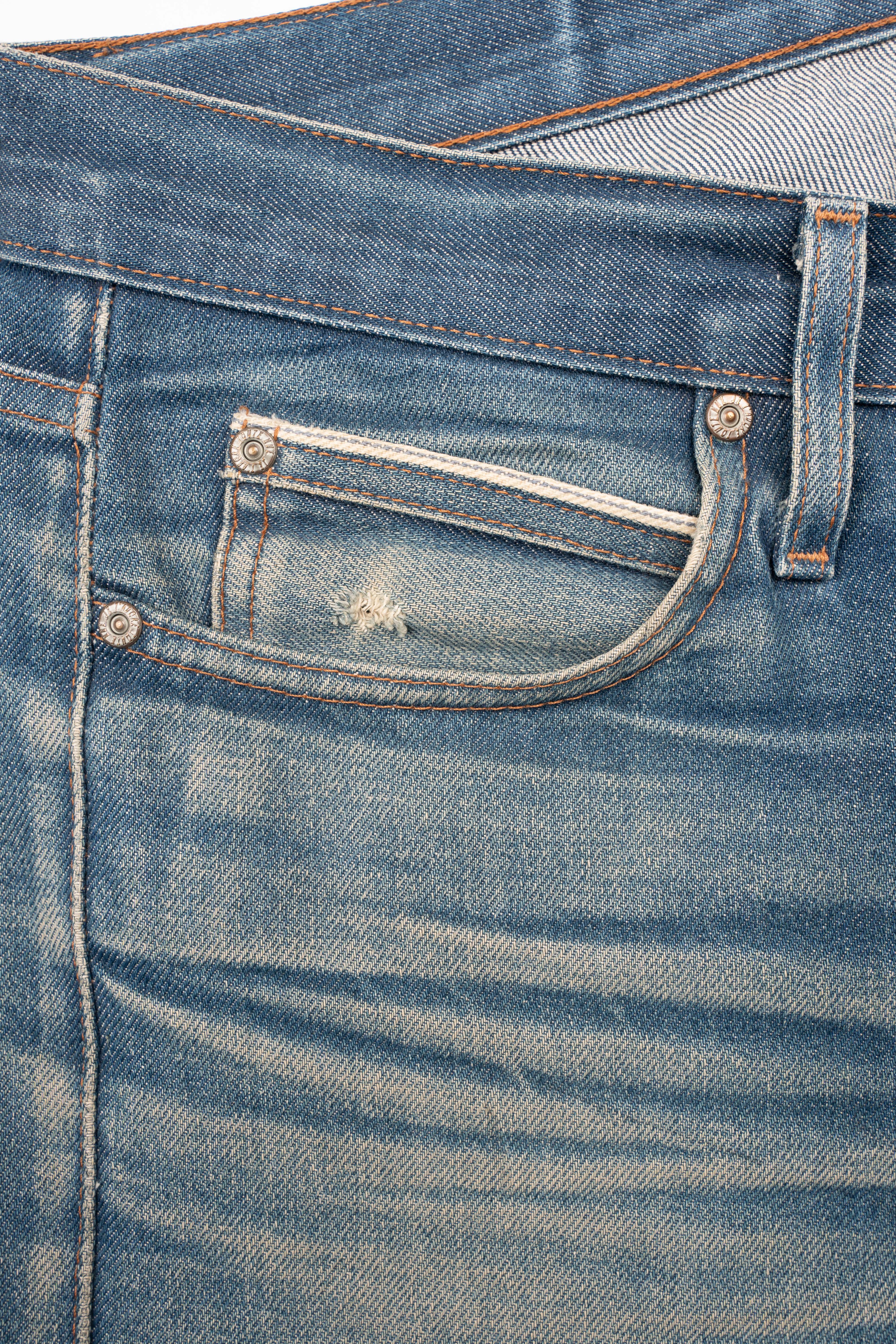 NAKED & FAMOUS DENIM - True Guy - Natural Indigo Selvedge