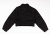 Black jacket on a white background