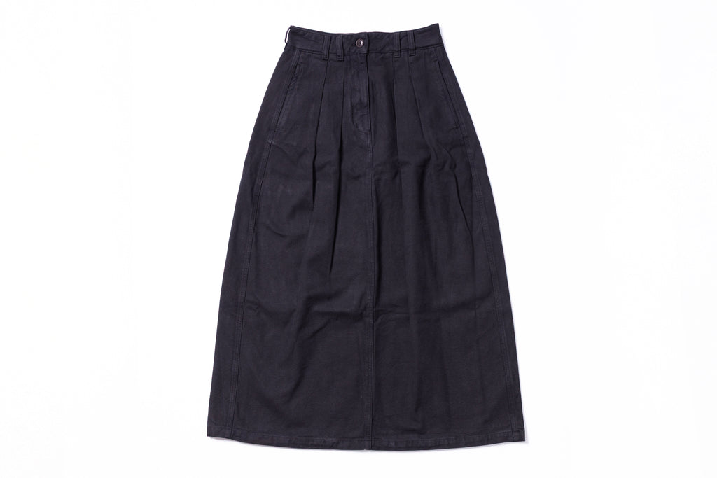 Black skirt on a white background