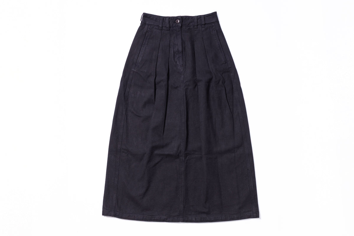 Black skirt on a white background