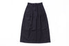 Black skirt on a white background