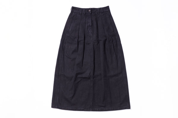 Black skirt on a white background