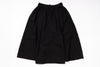 Black skirt on a white background