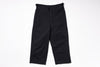 Black pants on a white background