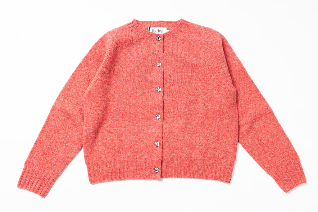 Pink Cardigan on a white background