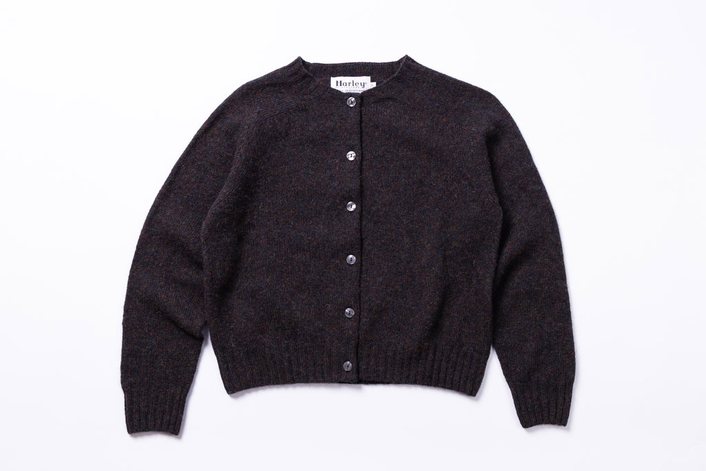 Dark Multicolour cardigan on a white background