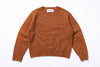 Brown sweater with 'Harley' label on a white background