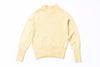 Yellow sweater on a white background