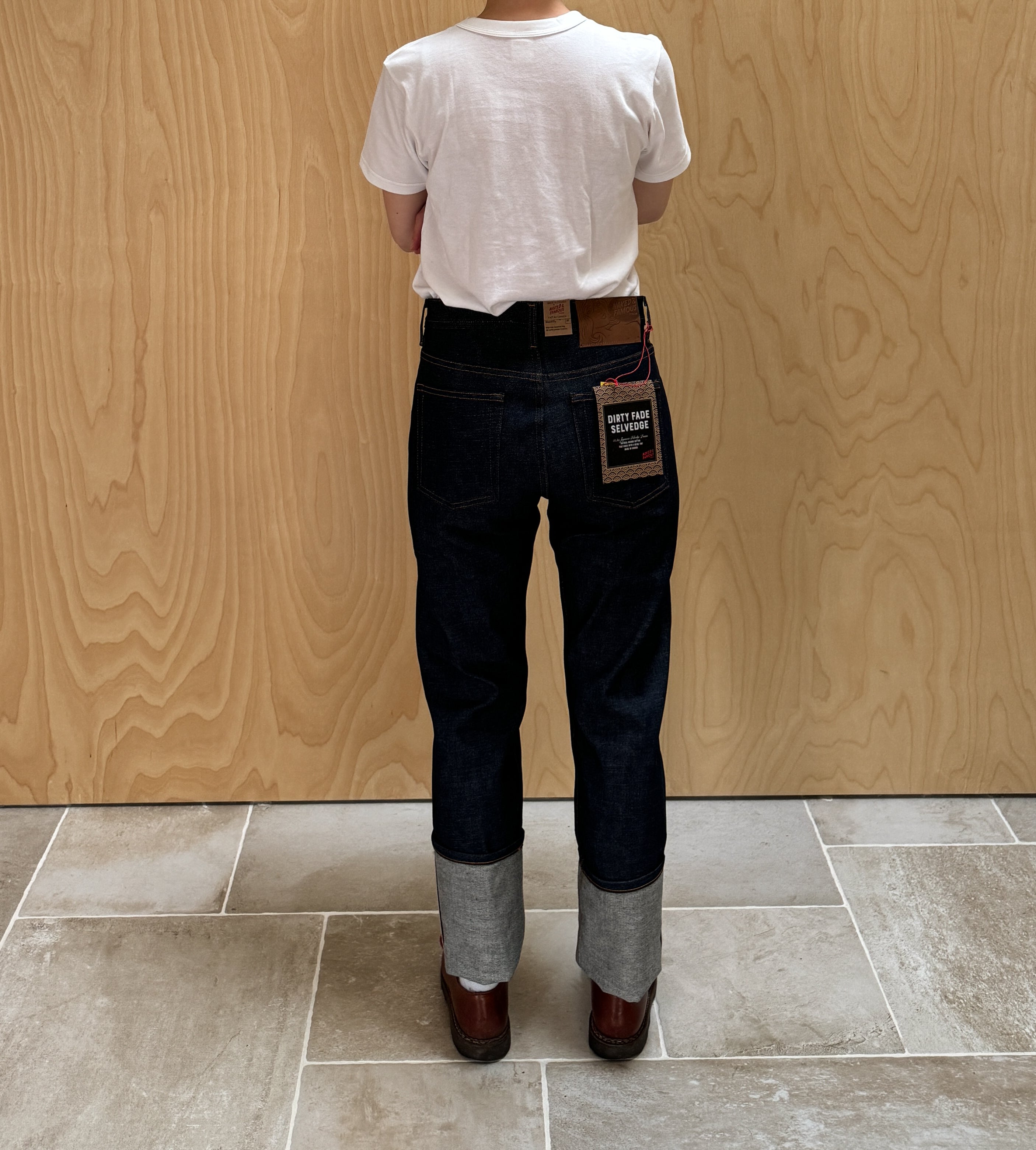 NAKED & FAMOUS DENIM - Weird Guy - Dirty Fade Selvedge-12