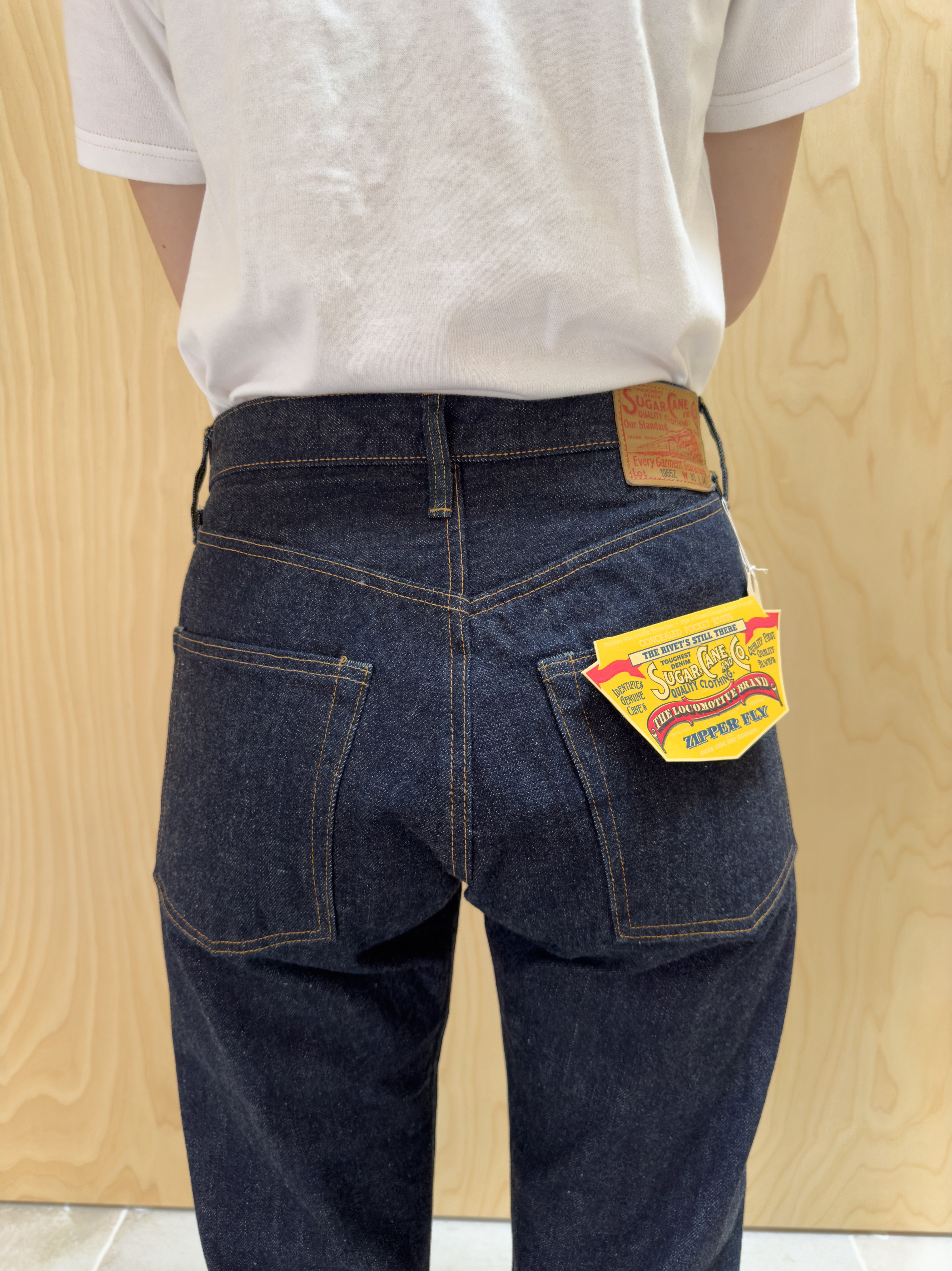 SUGAR CANE - 1955Z Model 14oz One Wash Jeans– DOE&DOG