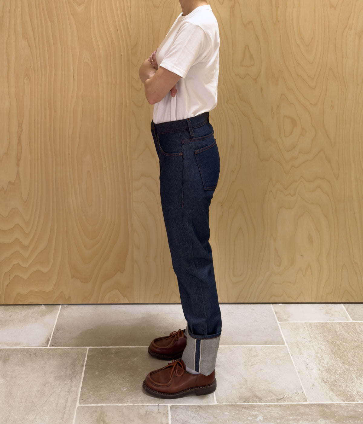 NAKED & FAMOUS DENIM - Weird Guy - Natural Indigo Selvedge-10