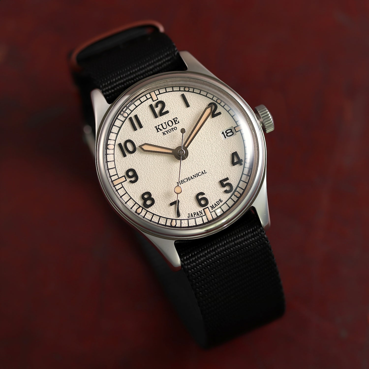 KUOE - Old Smith 90-002 Automatic Ivory Date-3