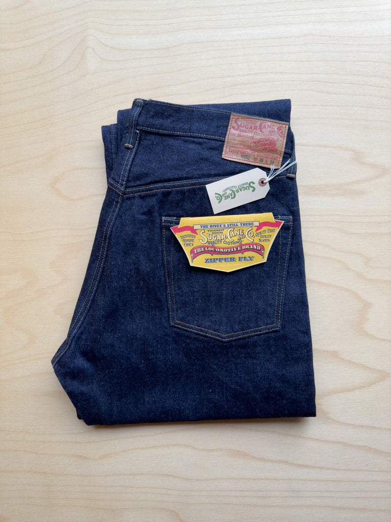 SUGAR CANE - 1955Z Model 14oz One Wash Jeans– DOE&DOG SUGAR CANE - 1955Z Model 14oz One Wash Jeans– DOE&DOG