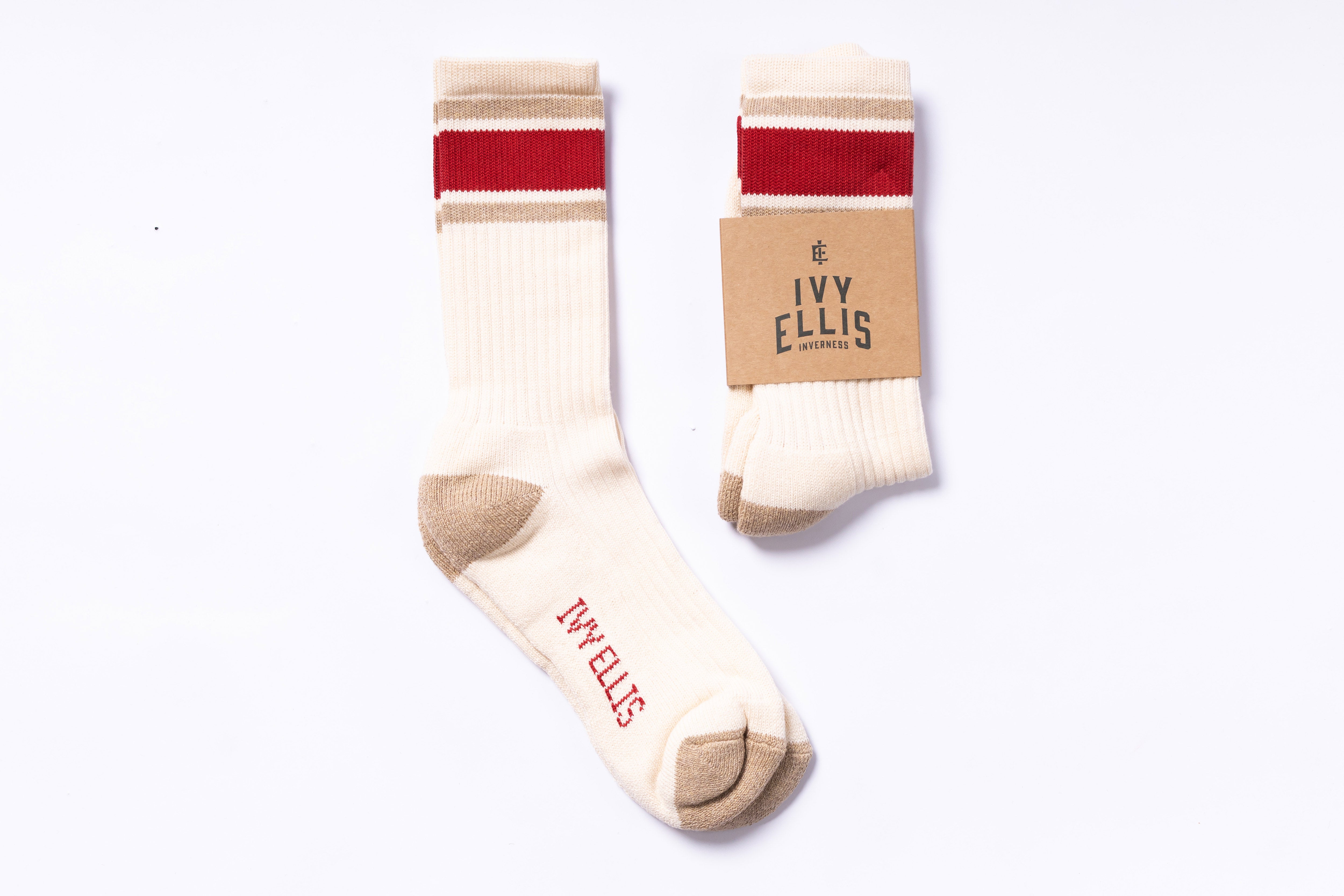 IVY ELLIS - Men's Crew Length Socks Joe-1