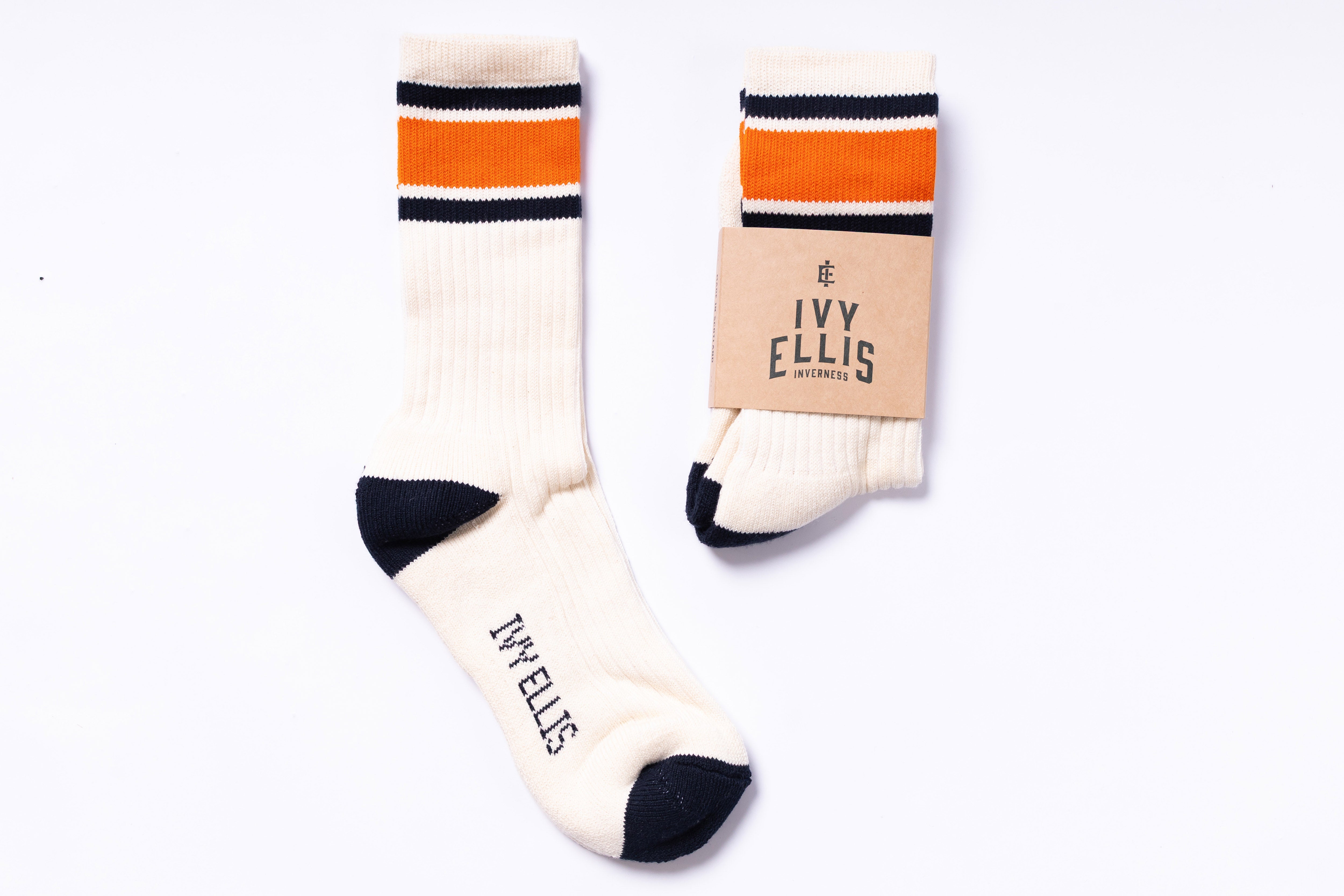 IVY ELLIS - Men's Crew Length Socks Luckman-1
