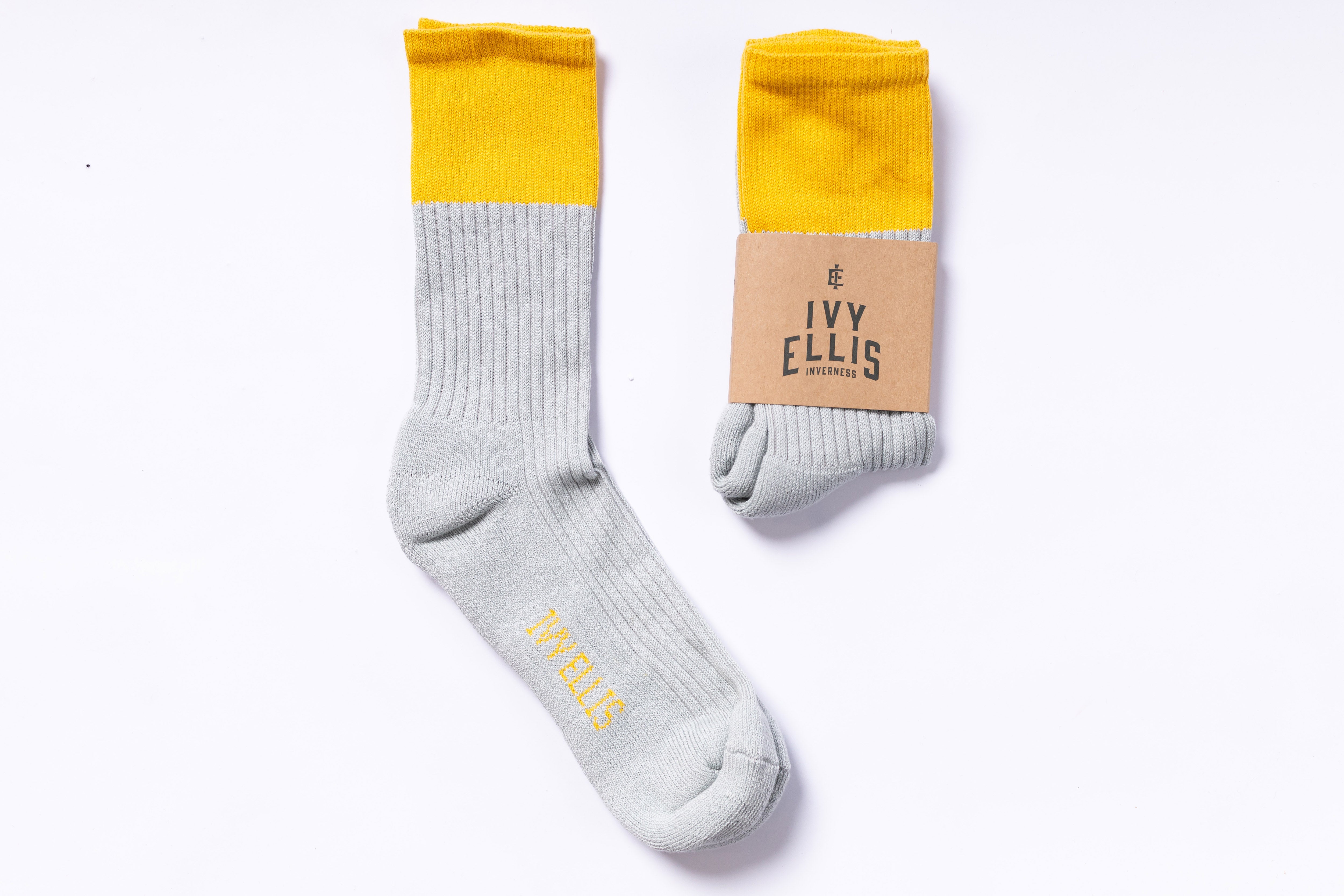 IVY ELLIS - Men's Crew Length Socks Pushkov-1
