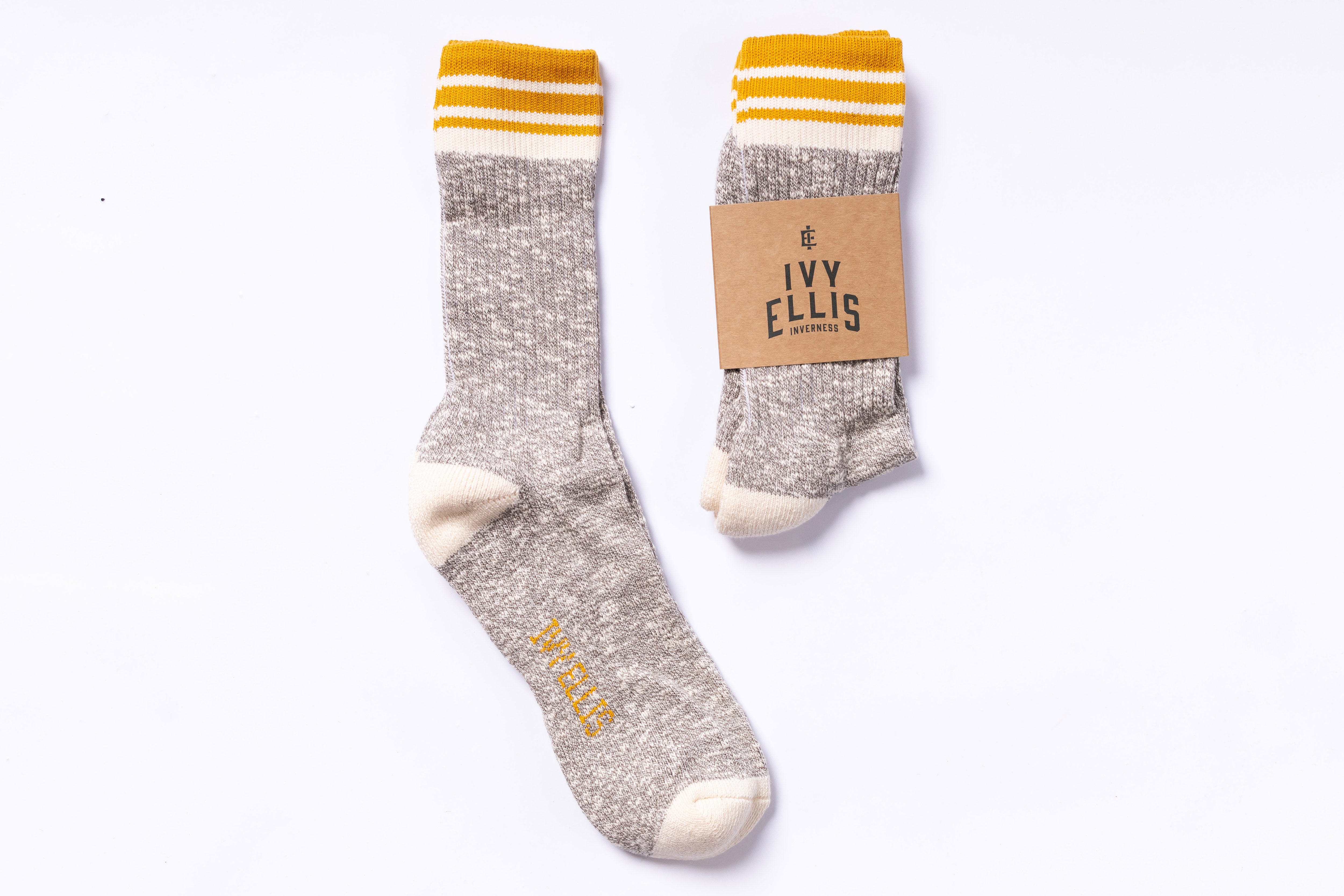 IVY ELLIS - Men's Crew Length Socks Sinclair-1