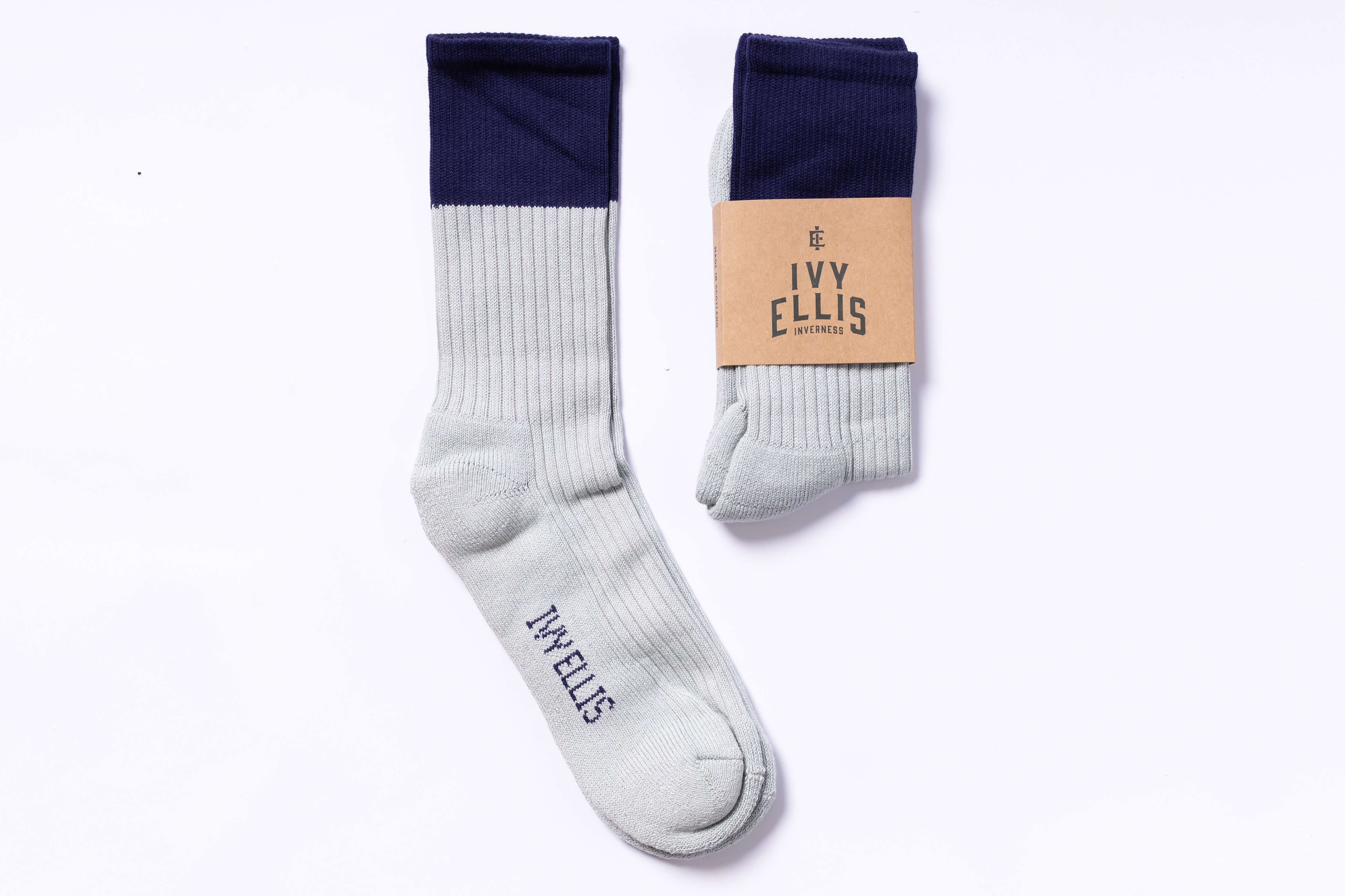 IVY ELLIS - Men's Crew Length Socks Stan-1