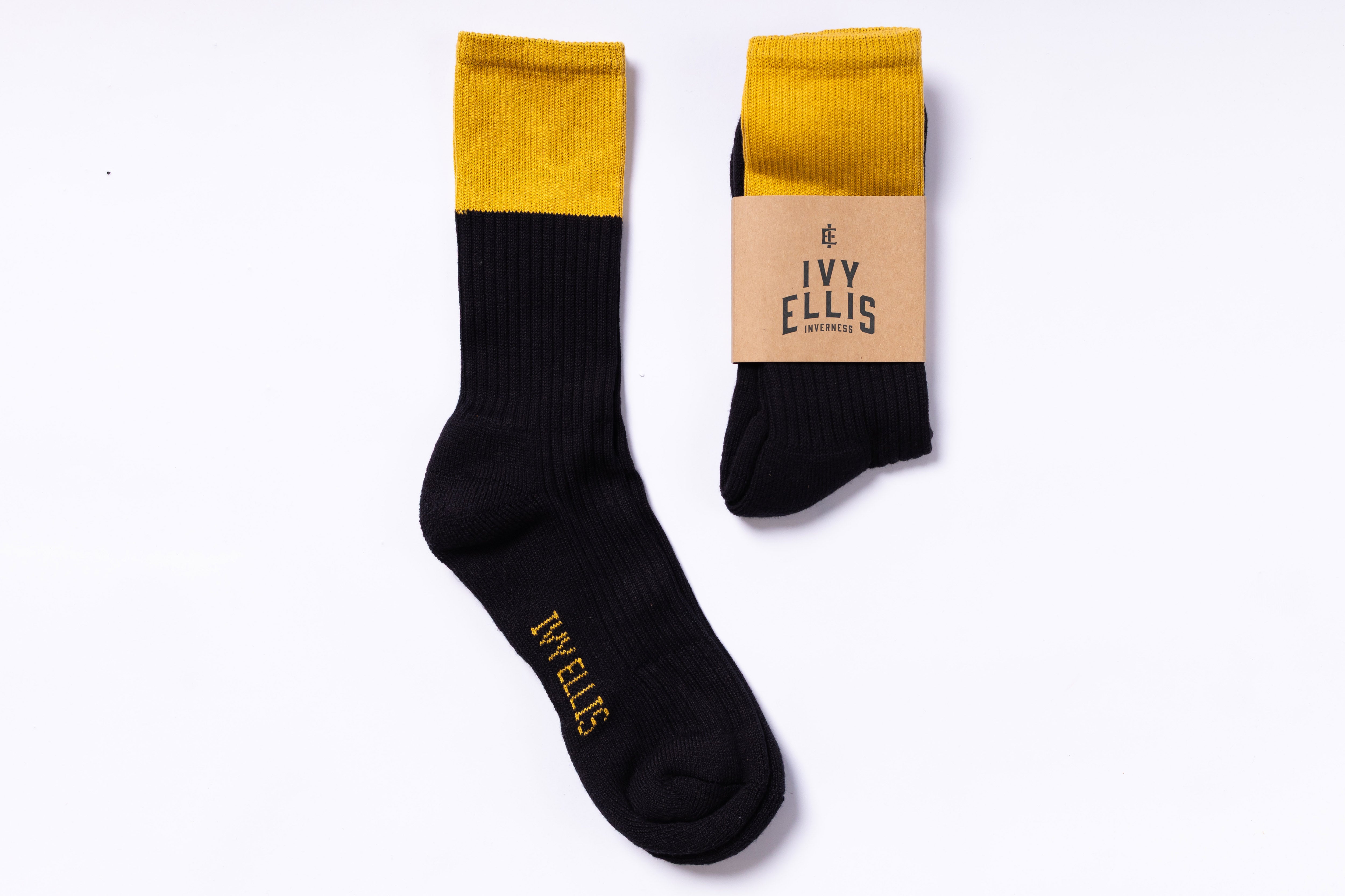 IVY ELLIS - Men's Crew Length Socks Vronsky-1