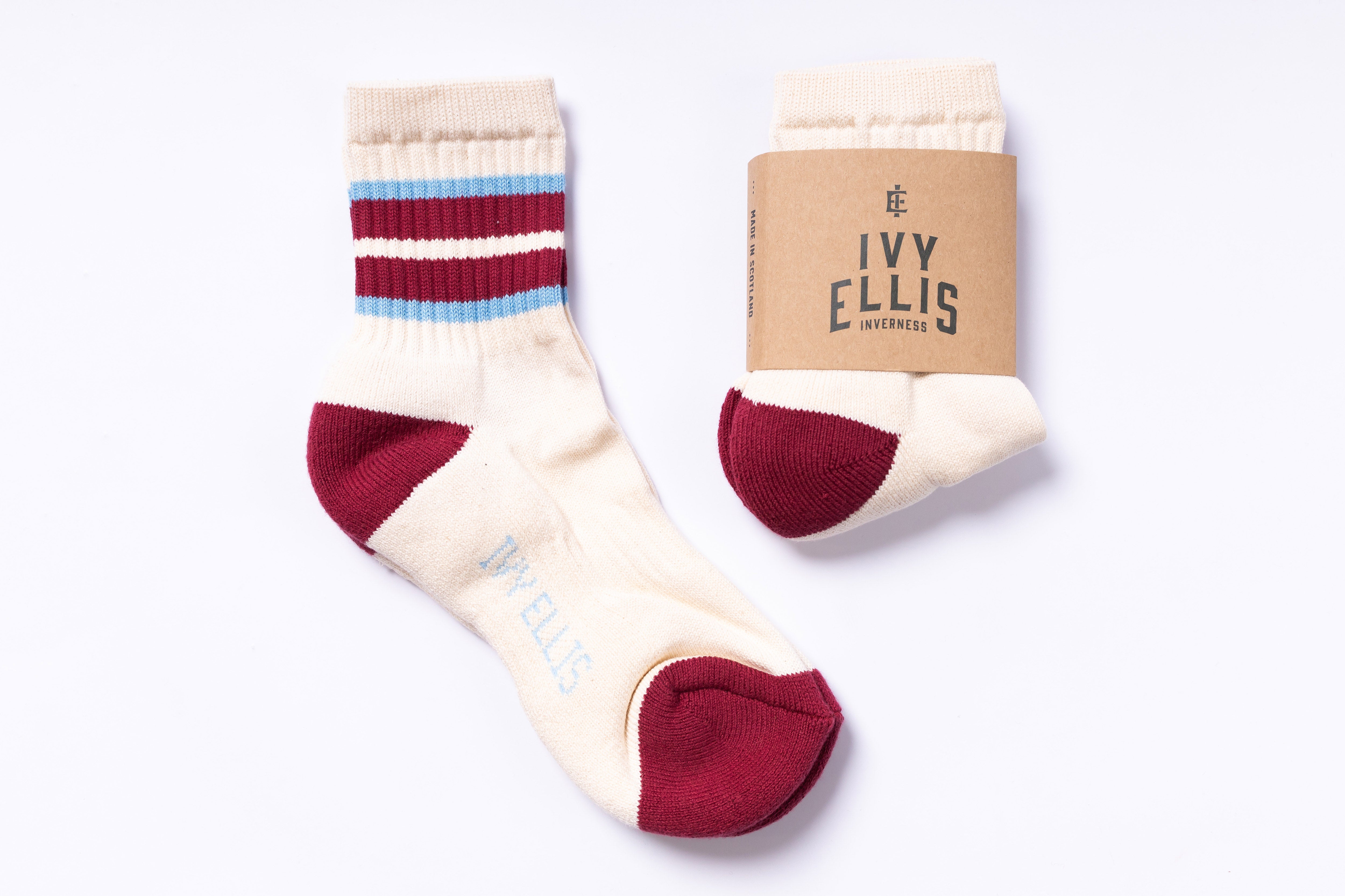 IVY ELLIS - Women's Quarter Length Socks Romeo-1