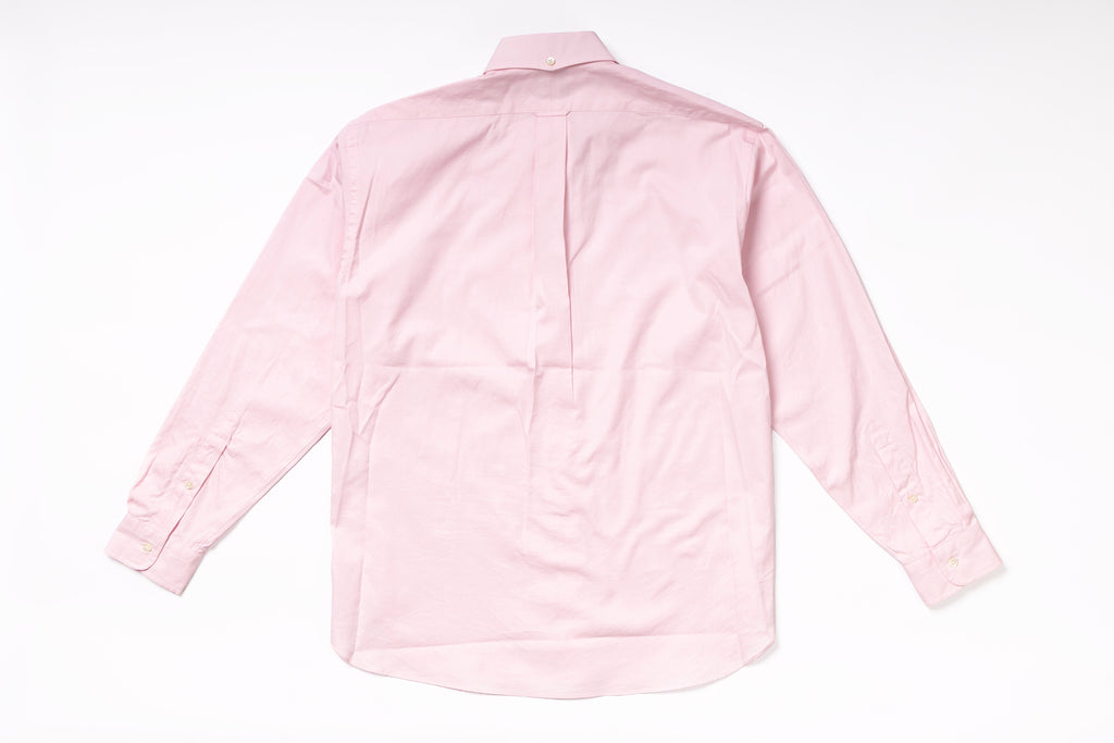 Pink shirt on a white background