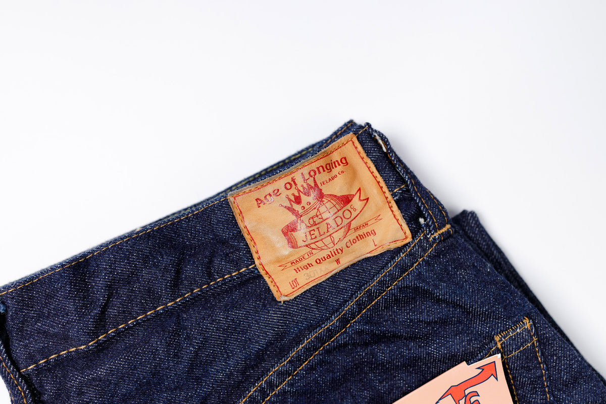 JELADO  One Wash Denim Leather Patch