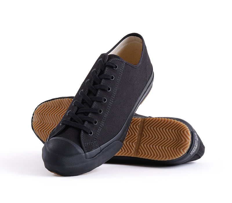 JOHN LOFGREN - Champion Sneakers in Solid Black-4