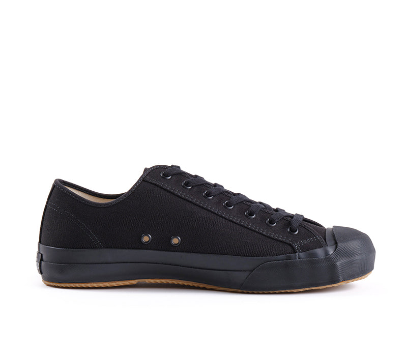 Black sneaker on a white background