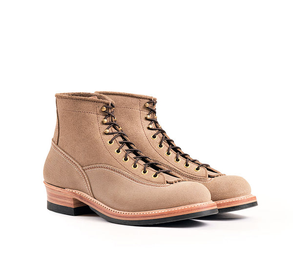 JOHN LOFGREN - Donkey Puncher in Horween CXL Natural Roughout Side