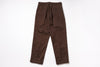 Brown pants on a white background