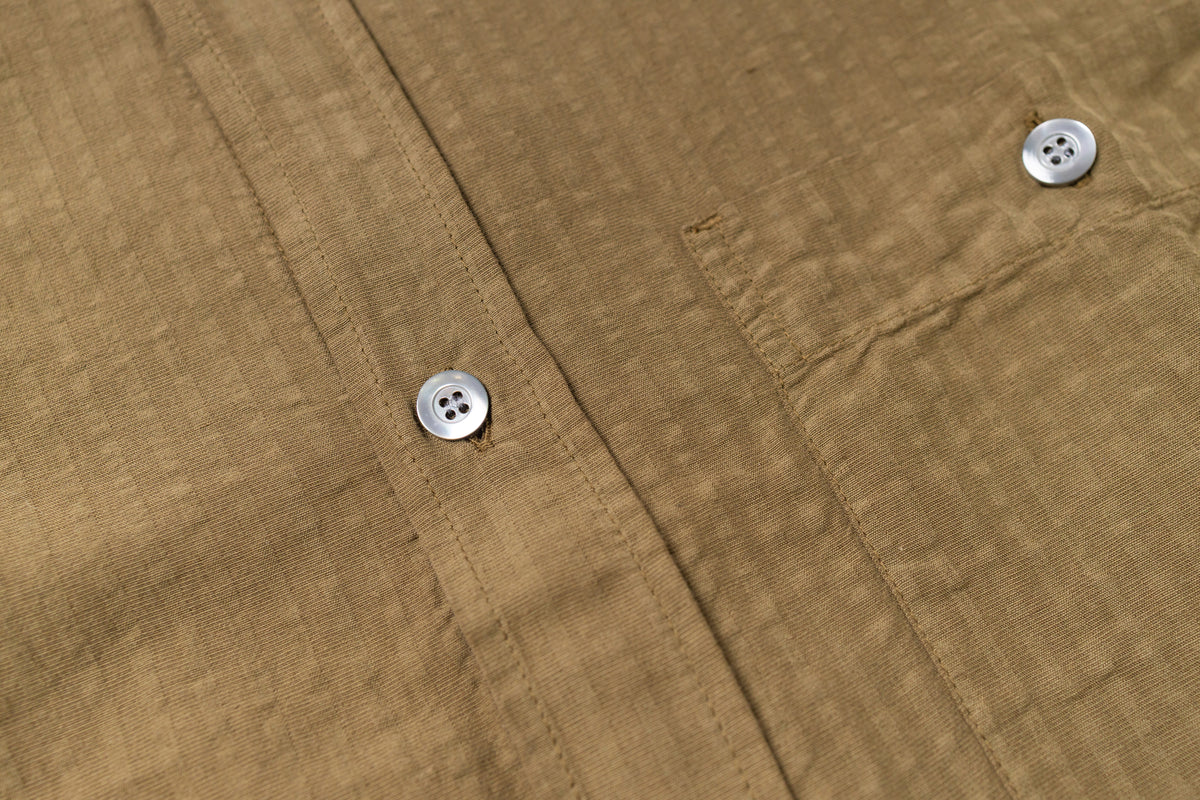 texture of a cotton-linen shirt