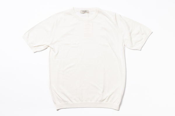 White t-shirt on a white background