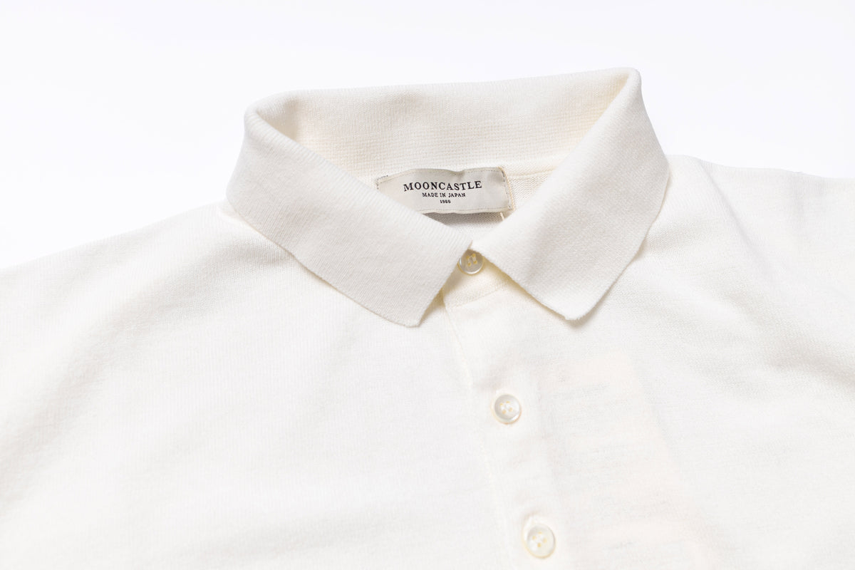 White shirt with collar on a white background